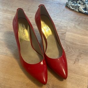 Michael Kors red heels